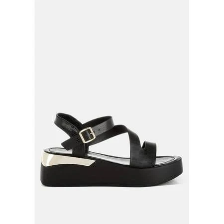 shoes London Rag Ronja Chunky Flatform Sandals Walmart - Rag Company $38.99
