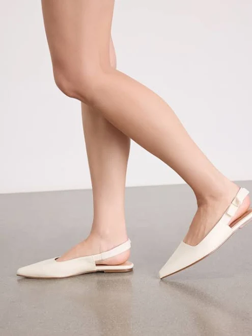 shoes Lulus Pointed-Toe Slingback Flats Lulus $39