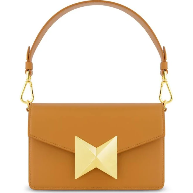 bag Mac Duggal Women's Classic Leather Shoulder Bag with Gold Hardware Nordstrom $159