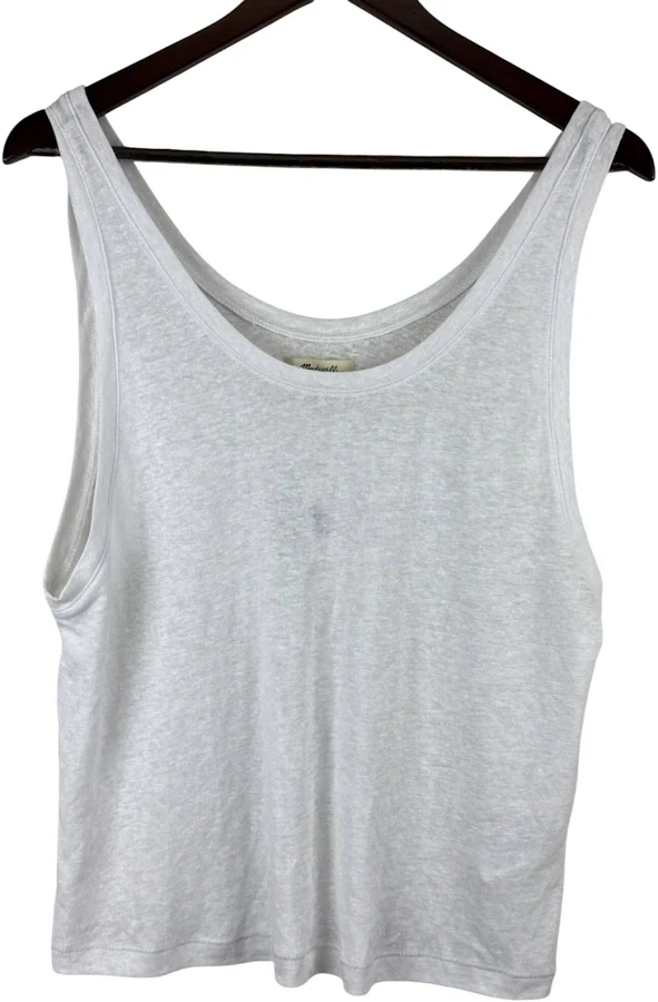 sleeveless top Madewell Tops Tank Color White eBay - lilcare-0 $22.99