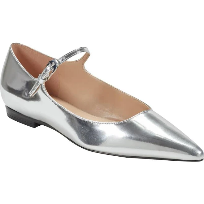 shoes Marc Fisher Women's Trella Pointed Toe Mary Jane Flats Nordstrom Rack $44.98