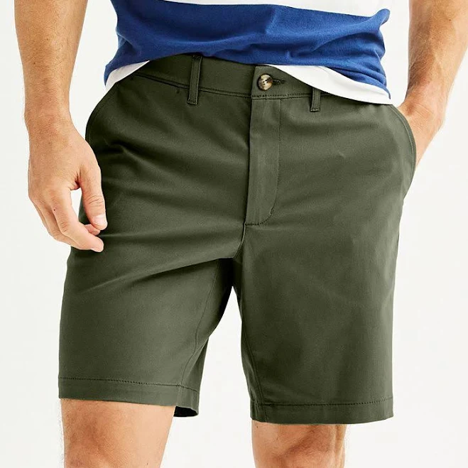 shorts Men's Sonoma Goods For Life 9" Flexwear Flat Front Shorts, Size: 28 9 IN, Dark Olive Kohl's $14.01