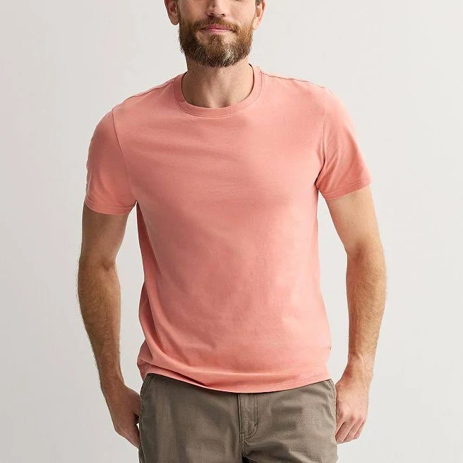 top Men's Sonoma Goods For Life Supersoft Essential Crewneck Tee, Size: Large, Coral Kohl's $7.99