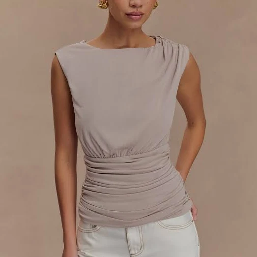 basics Meshki Anthony Short Sleeve Top meshki.us $41