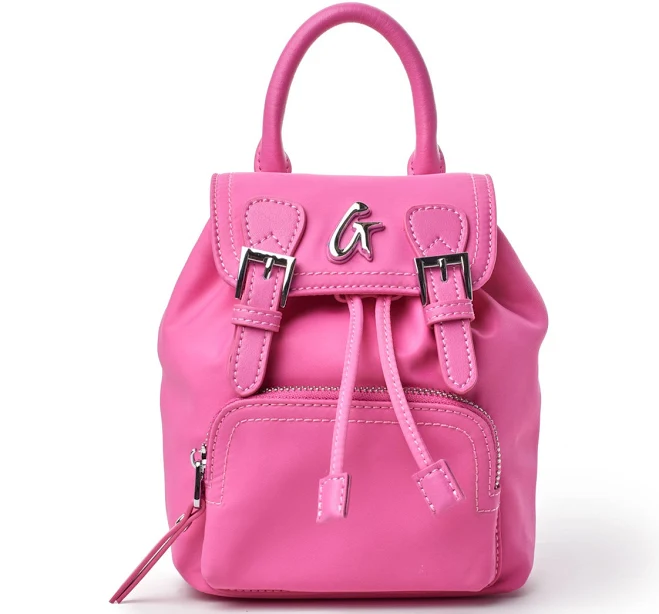 bag Mini Nylon Backpack | Glam-Aholic Lifestyle | Hot Pink | Small | Bold, Spacious, Glam-ready Bags Glam-Aholic Lifestyle $90