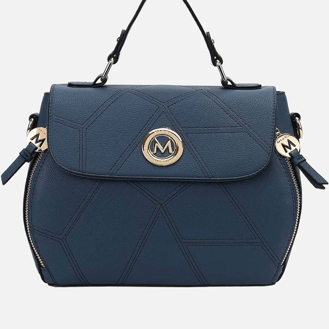 bag MKF Collection Women's Clementine Vegan Leather Satchel Bag MKF Collection $94.72