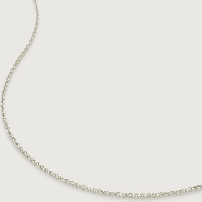 accessory Monica Vinader Women's Sterling Silver Fine Chain Necklace Monica Vinader $130