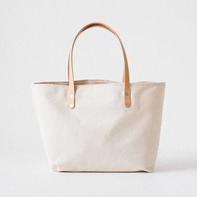 bag Natural Canvas East West Tote +$25 KMM & Co. $175