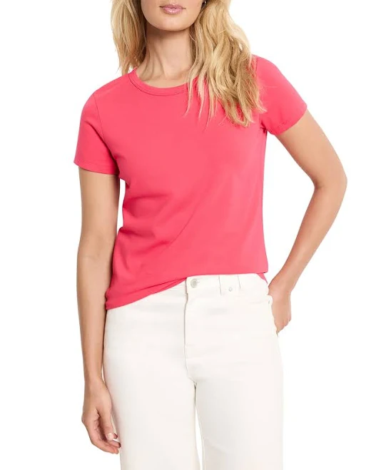 top NIC+ZOE Women's Perfect Knit Crewneck T-Shirt Bloomingdale's $40.6