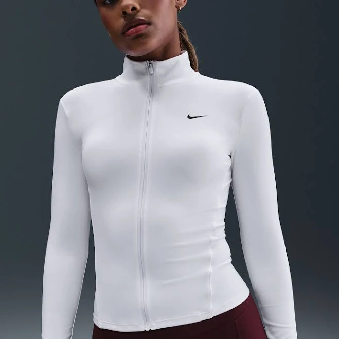 outerwear Nike Women's One Dri-FIT Fitted Full-Zip Jacket DICK'S Sporting Goods $70