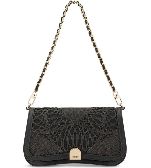 bag Nine West Women's Somi Chain Flap Shoulder Bag Macy's $76.3