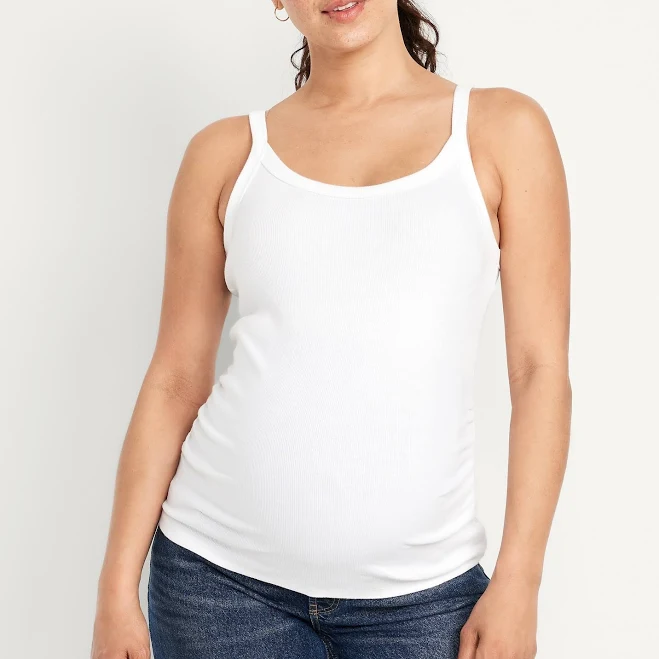 top Old Navy Maternity Ribbed Cami Tank Top Old Navy $9.99