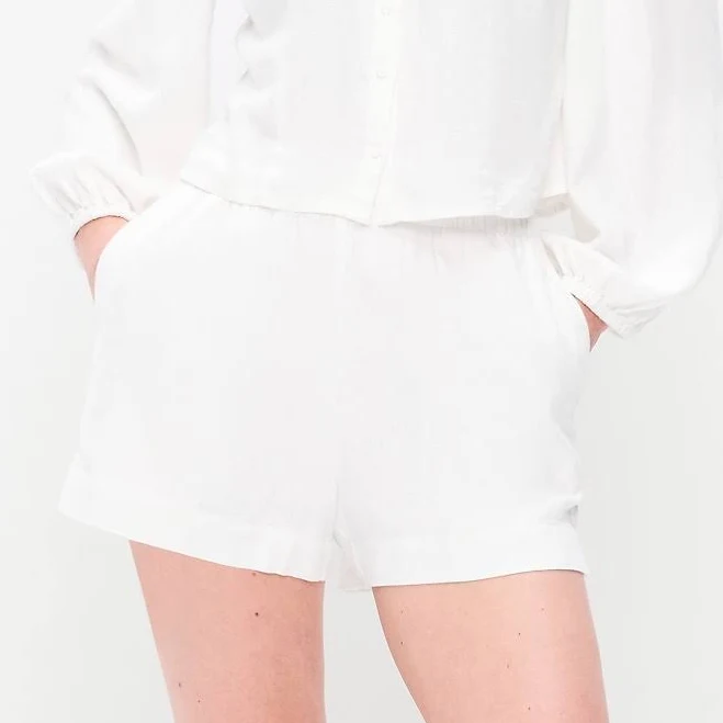 shorts Old Navy Women's High-Waisted Linen Pull-On Shorts Old Navy $22