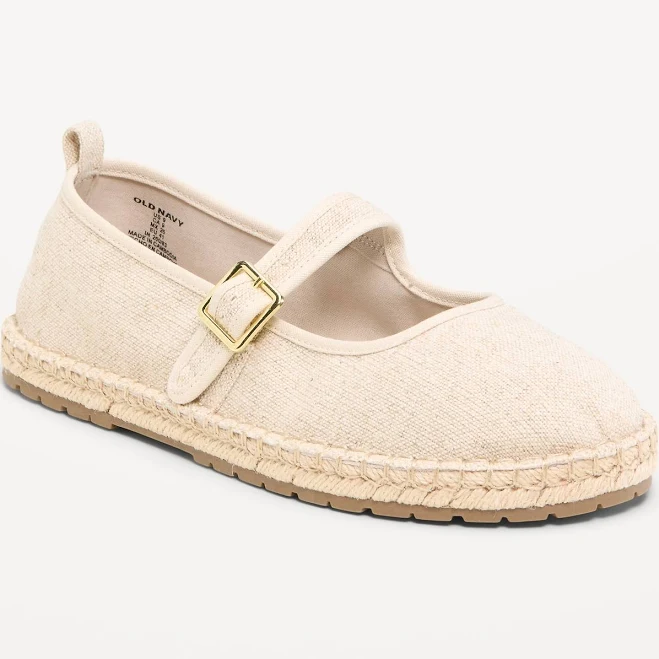 shoes Old Navy Women's Mary Jane Espadrille Flats Old Navy $34.99