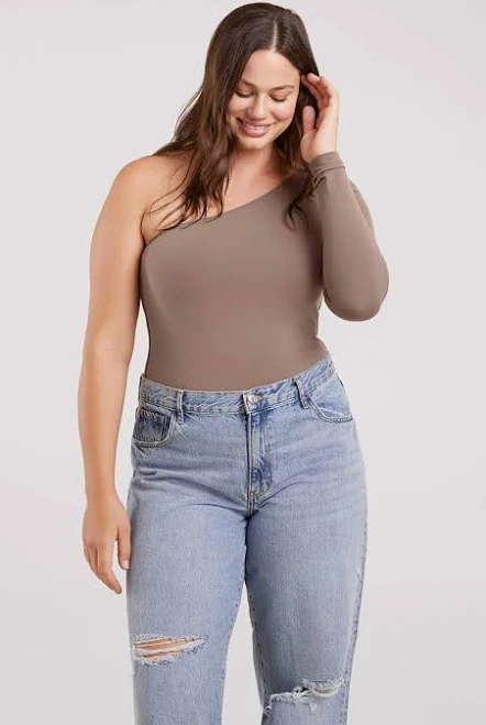 bodysuit One Shoulder Bodysuit nuuds $30