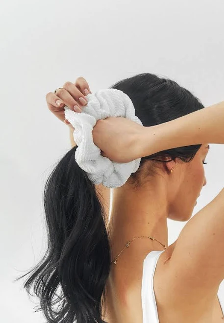 accessory Organic Cotton Chunky Hair Scrunchie Etsy - Seller $10.35