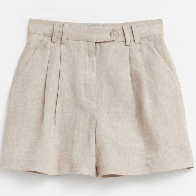 shorts & Other Stories Relaxed Pleated Linen Shorts & Other Stories US $39