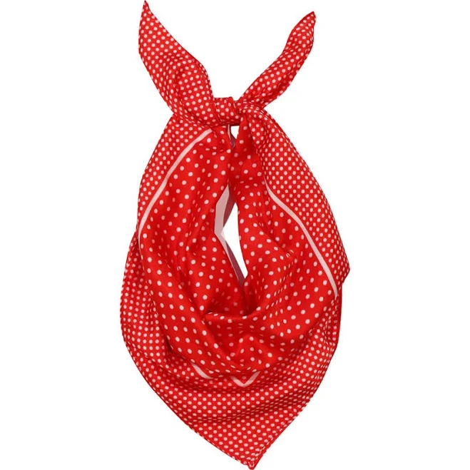 accessory Petit Moments Isabella Polka Dot Square Scarf Nordstrom $30