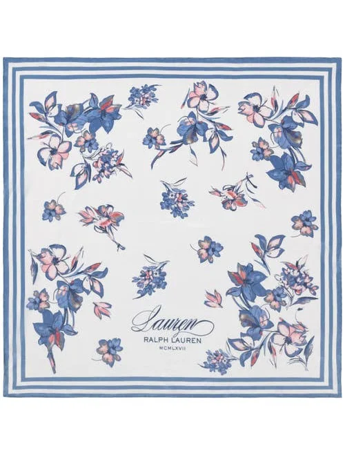 accessory Polo Ralph Lauren Silk Floral Square Scarf Nordstrom $110