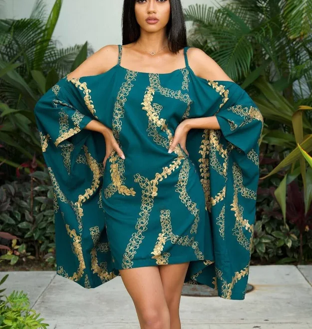 dress Puakenikeni Caftan Kahulalea $149