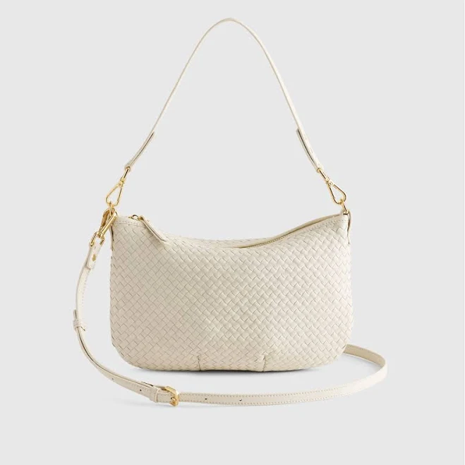 bag Quince Handwoven Italian Leather Mini Shoulder Bag Quince $120