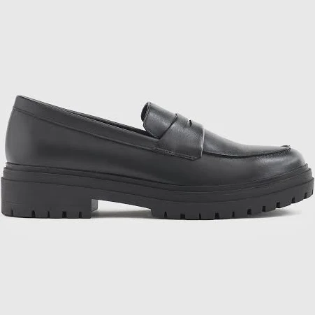 shoes Quince Women's Italian Leather Lug Sole Loafer Quince $98