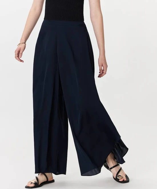 matching set Quince Women's Washable Stretch Mulberry Silk Palazzo Pants Quince $99.9