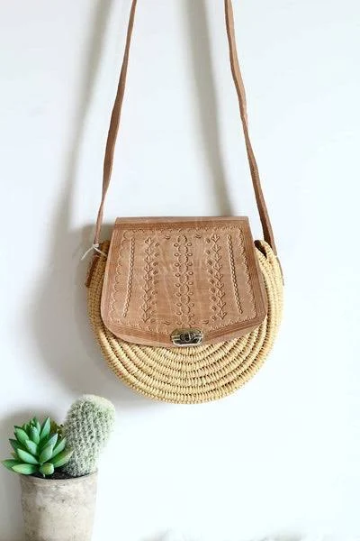 bag Raffia Crossbody moroccansway $49