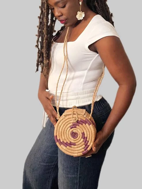 bag Raffia Straw Woven Crossbody Bag Etsy - Seller $38.5