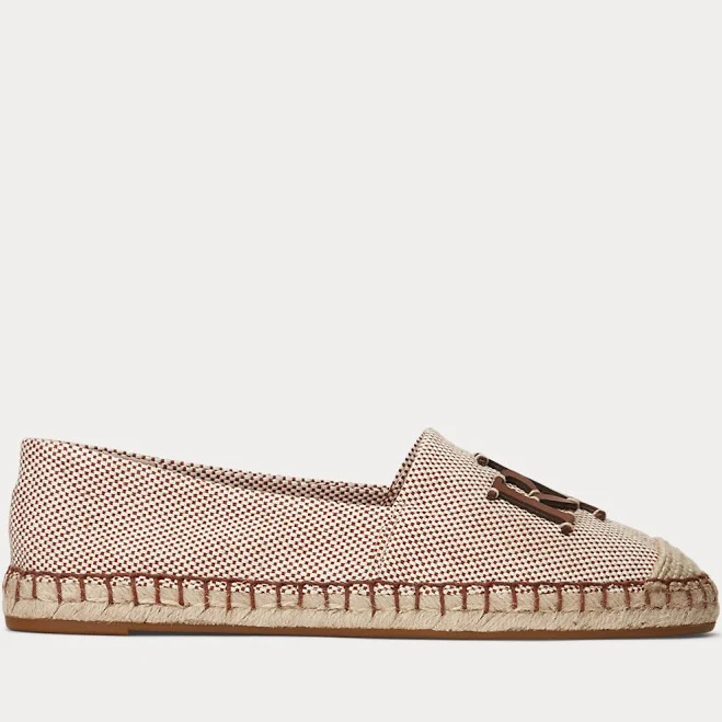 shoes Ralph Lauren Women's Cameryn Iii Canvas & Leather Espadrille Ralph Lauren $125
