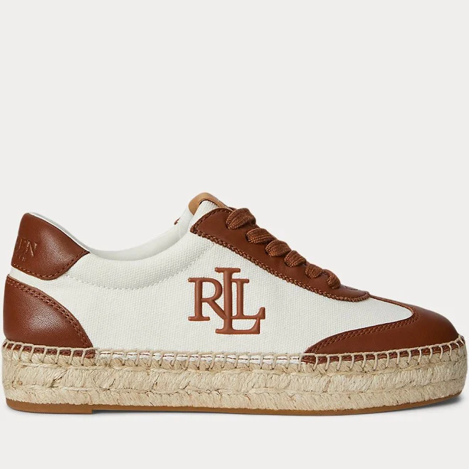 shoes Ralph Lauren Women's Luize Round Toe Espadrille Sneakers Ralph Lauren $114.99