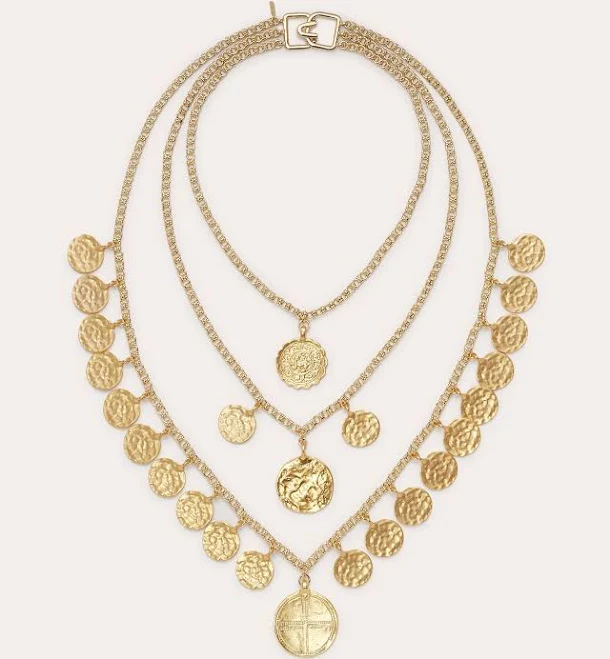 accessory Ramy Brook Women's Reese Layered Coin Necklace Ramy Brook $295