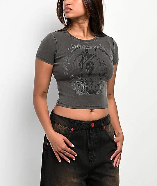 crop top Reina Crop T-Shirt Zumiez $24.99