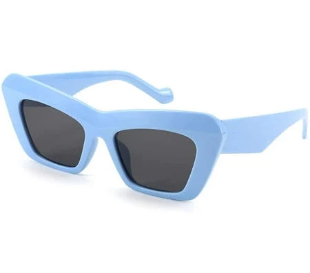 accessory Retro Vintage Cateye Square Plastic Sunglasses Walmart - FEISEDY $15.99