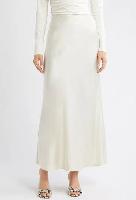 bottoms Satin Maxi Skirt Nordstrom $59.5