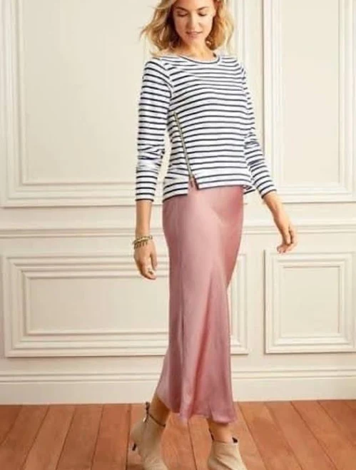 skirt Satin Skirt Style House Frisco $21