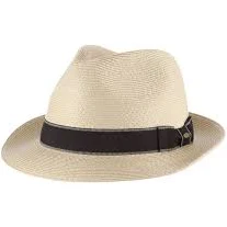 accessory Scala Men's Tulum Toyo Straw Trilby Fedora Hat Scheels $31.99