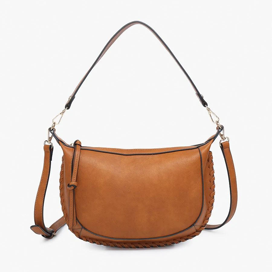 bag Sierra Vegan Whipstitch Saddle Bag Jen & Co. $42.5