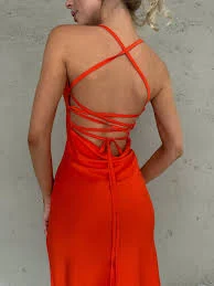 dress Silk Slip Dress with Cowl Neck, Orange Midi Silk Satin Dress, Camisole Dress for Special Occasions, Bright Orange Silk Bridesmaids Dress Etsy $67.99