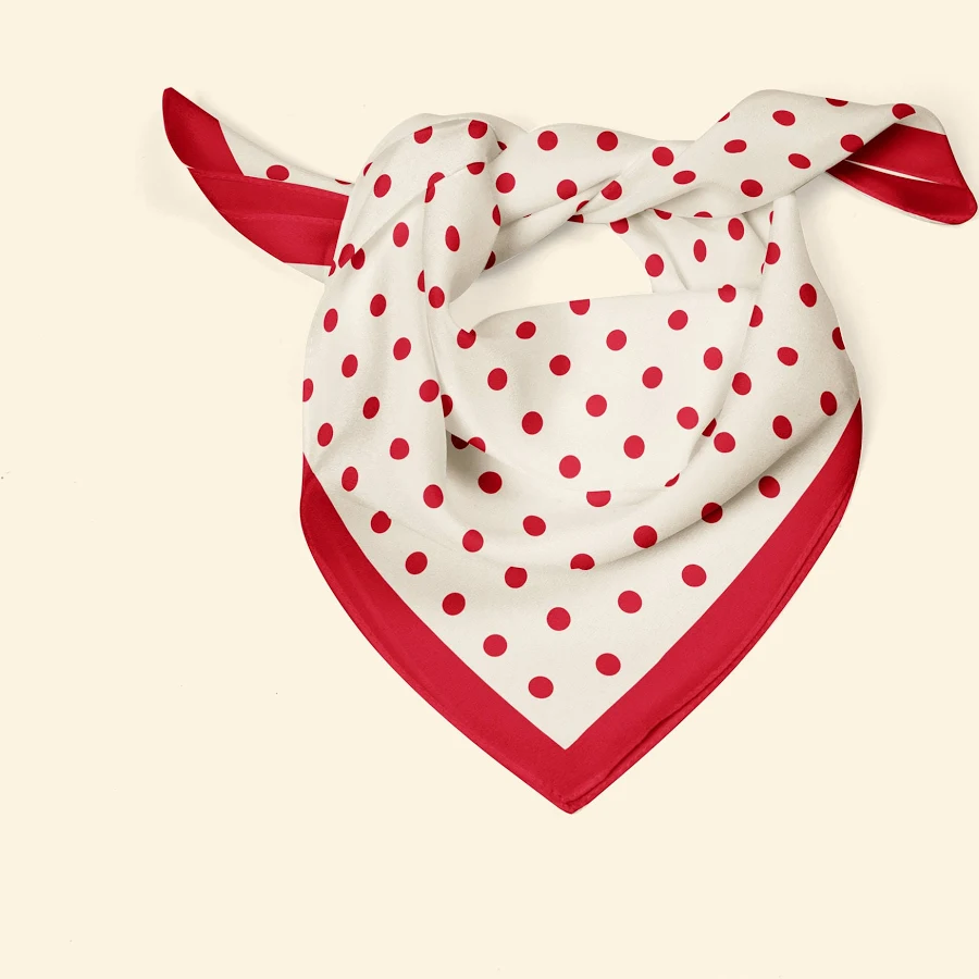 accessory Silk Square Neck Ponytail Scarf Etsy - MrsFishkin $47