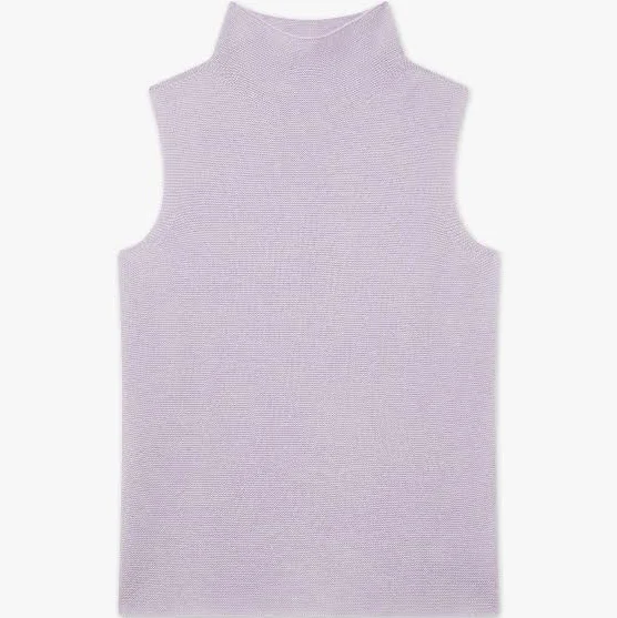 top Soffio Mock Neck Top MaisonCashmere.com $147