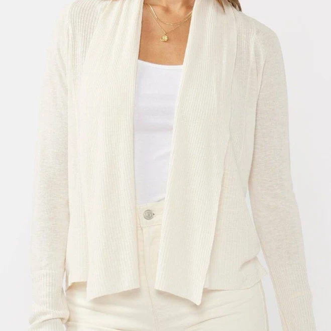 outerwear Solene Linen Cardigan Lovestitch $68