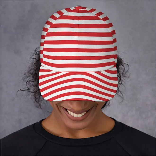 accessory Striped Baseball Cap GearFrost $39.95