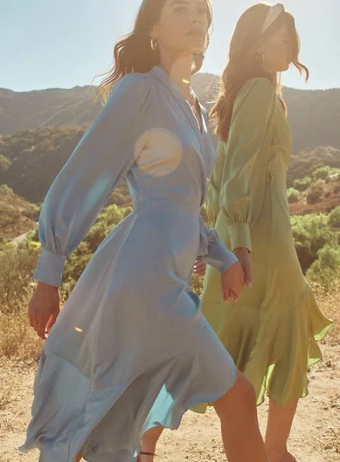 dress Sugarlips Ophelia Wrap Midi Dress Sugarlips $74.25