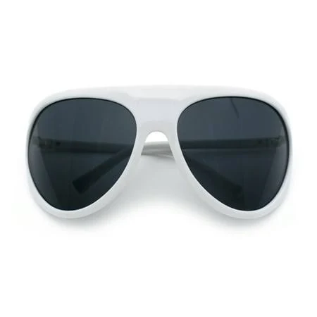 accessory Super Oversized Wrap Around Curved Goggle Sunglasses Walmart - SA106 $15.95