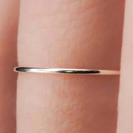 accessory Tiny Sterling Silver Stacking Ring Etsy - hannahnaomi $16.2
