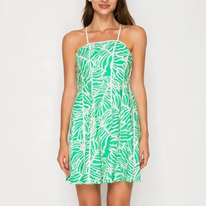 dress Verde Palms Mini Dress Refinery $86