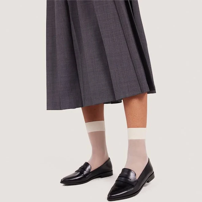 shoes Women Jonak Pointed-toe loafers in burgundy patinated leather jonak-paris.us $230