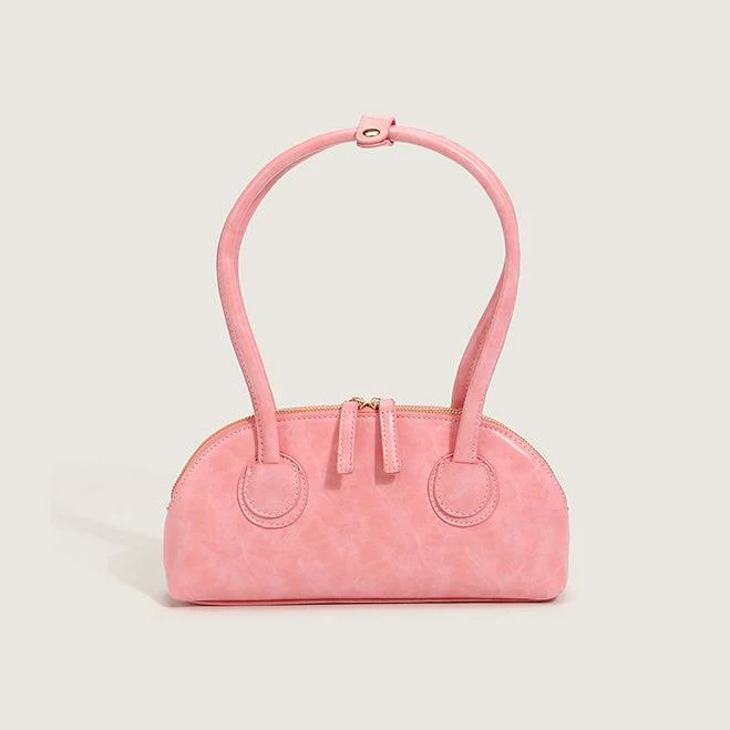 bag Women's Baguette Zipper Shoulder Bag RomyTisa $54.99