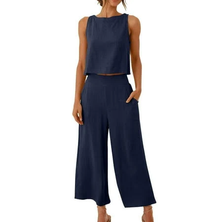 matching set Women's Casual Dressy Two Piece Set Walmart - UPPADA Fashion $17.99